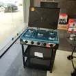 Decakila Compact 5 Burner Gas Stove with Shelf - 2