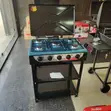Decakila 5 Burner Gas Stove with Shelf - 1