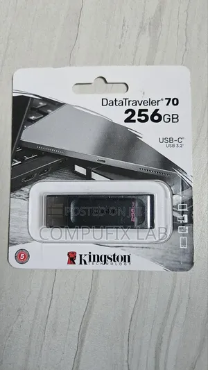 Kingston DataTraveler 70 (DT70) 256GB USB-C Flash Drive