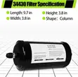 Robinair 34430 Recycling Filter-Drier - 2