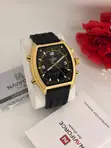 NAVIFORCE Tonneau Luxury Men's Watch - Black - 3
