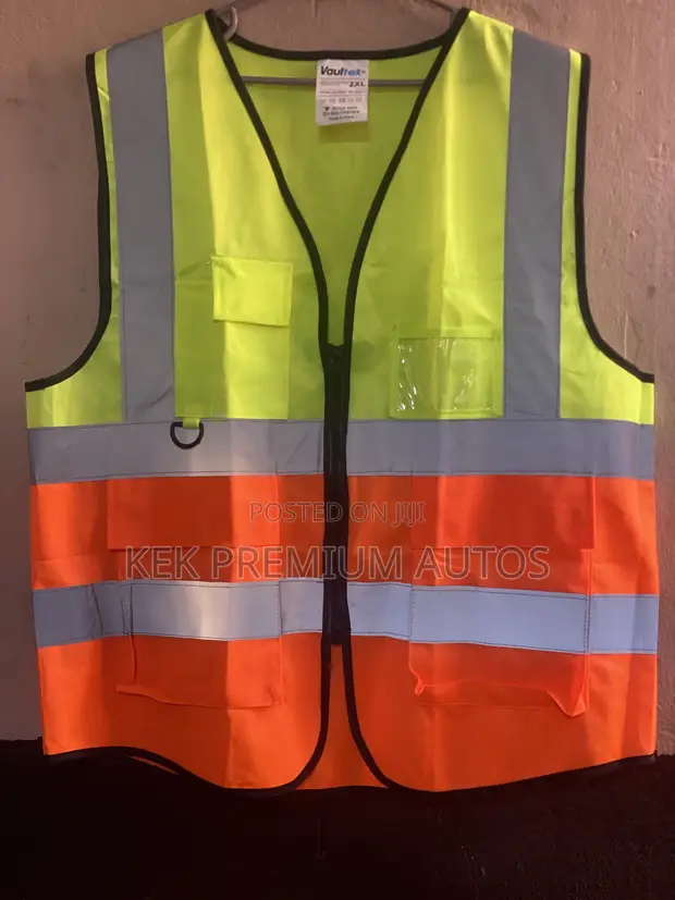Vaultex Reflective Safety Jacket with Pocket - 1