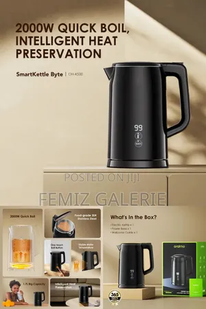 Oraimo SmartKettle Byte 2000W Electric Kettle