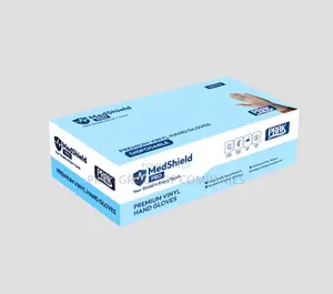 Medshield Premium Vinyl Gloves - Box of 100