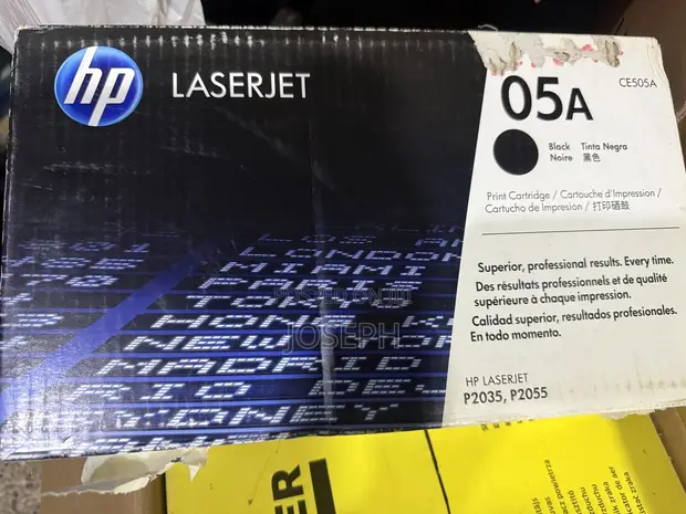 Original HP LaserJet 05A Black Toner Cartridge - 1