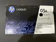 Original HP LaserJet 05A Black Toner Cartridge - 3