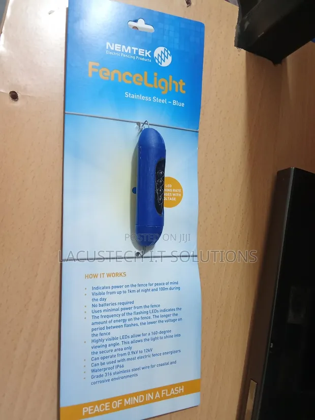 Fence Light for Signal Dangers - 1