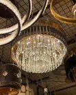 Zebra Sign Crystal Chandelier Fan Light - 2