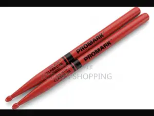 Promark Classic 2B Drumsticks - Red