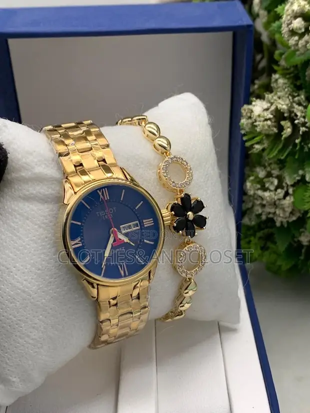 Gold-Tone Rolex Oyster Perpetual Day-Date Watch - 1