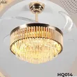 Ring Cap Chandelier Fan Light with LED - 2