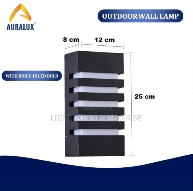 E27 Wall Lamp - Modern Outdoor Fixture - 1