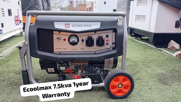 Ecoolmax 7.5kVA Silent Diesel Generator - 1