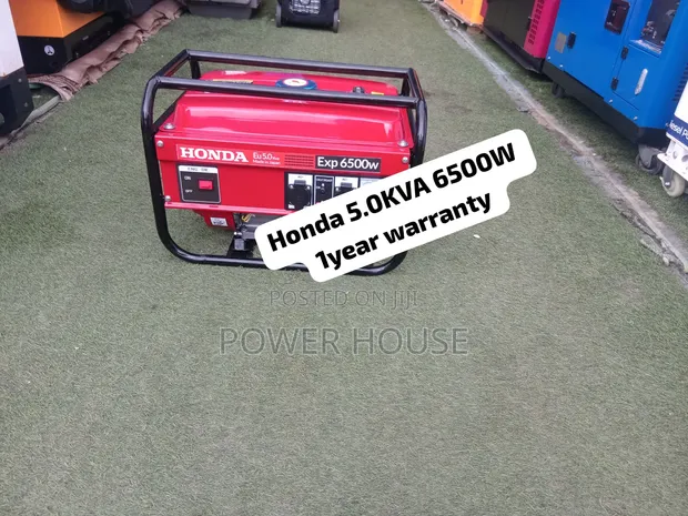 Brand New Honda 6500W Petrol Generator - 1