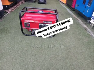 Brand New Honda 6500W Petrol Generator
