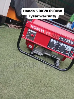 Honda 6500W Portable Generator - Brand New