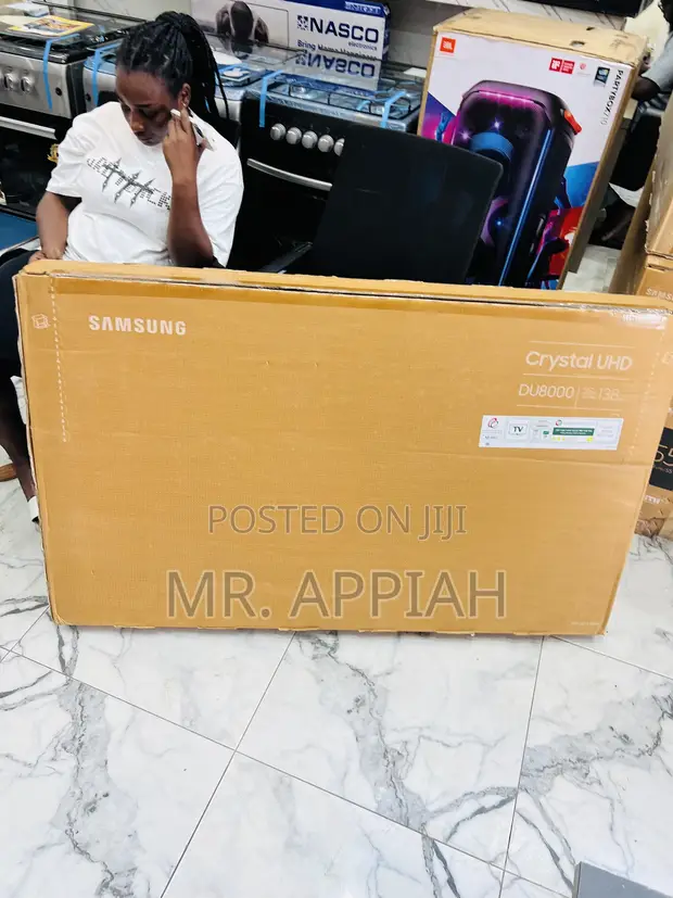Samsung 55" Crystal UHD 4K Smart TV (2025 Model) - 1