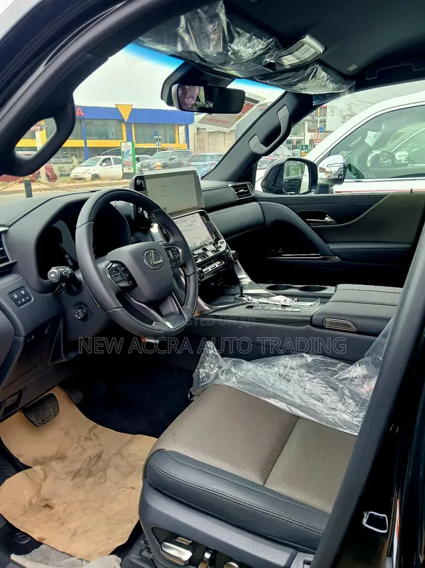 New Lexus LX 700h 2025 Black - 1