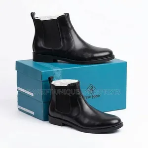 Quality Black Ankle Shoes - Size 39-45