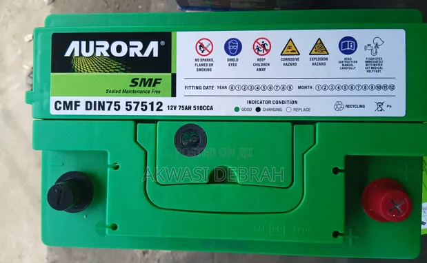 AURORA 15 Plate 12V 75Ah Battery - 1