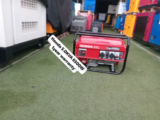 Honda 6500W Petrol Generator - Brand New - 1