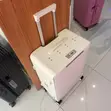 McMillan Medium Size Suitcase - White - 2