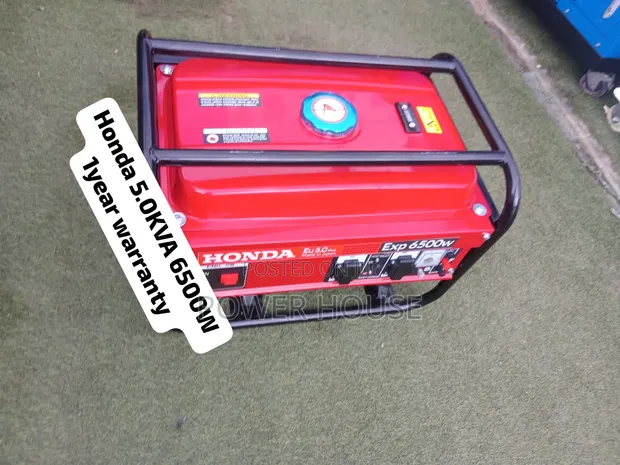 Honda 6500W Heavy Duty Petrol Generator - 1