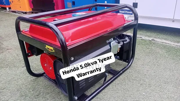 Honda 5KVA Petrol Generator - Brand New - 1