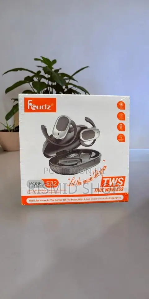 Fsudz E32 True Wireless Bluetooth Earbuds - 1