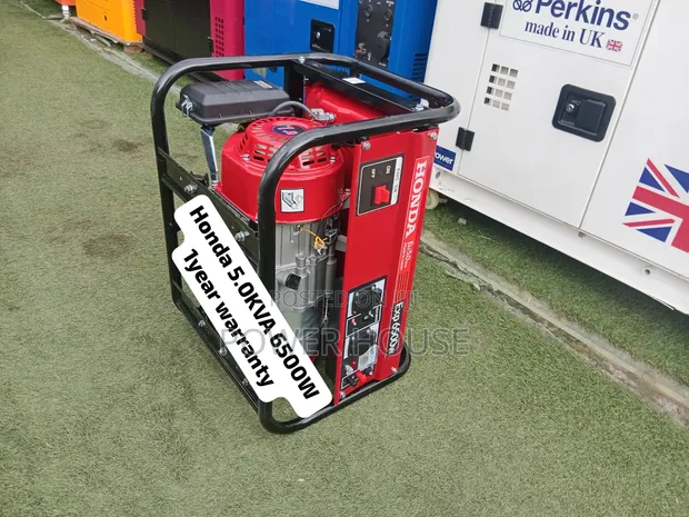 Honda 6500W Petrol Generator - Brand New - 1