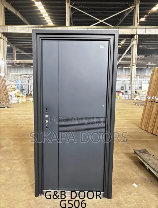 Beautiful Anti-Rust Steel Security Door - 1