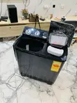Nasco 7.0kg Twin Tub Washing Machine - Dark Grey - 1