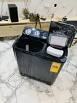 Nasco 7.0kg Twin Tub Washing Machine - Dark Grey - 2