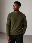 Men's Quarter Zip Long Sleeve Top - 5