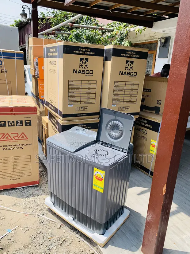 Brand New Nasco 11KG Twin Tub Washing Machine NAS-11-TW - 1