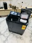 Brand New Nasco 7.0kg Twin Tub Washing Machine - Dark Grey - 1