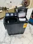 Nasco 7.0kg Twin Tub Washing Machine - Dark Grey - 1