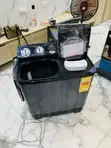 Nasco 7.0kg Twin Tub Washing Machine - Dark Grey - 2