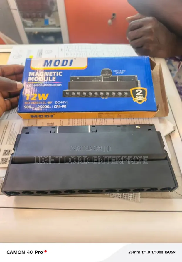 MODI 12W LED Magnetic Track Light Module - 1