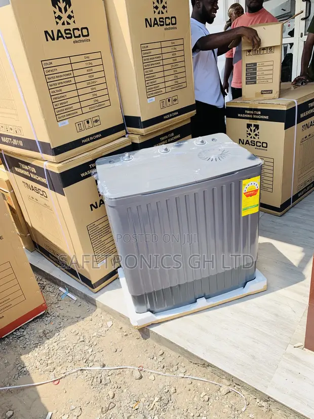 Brand New Nasco 11KG Twin Tub Washing Machine NAS-11-TW - 1