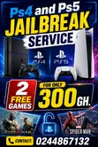 PS4 & PS5 Game Jailbreak & Online Installation Services - 3