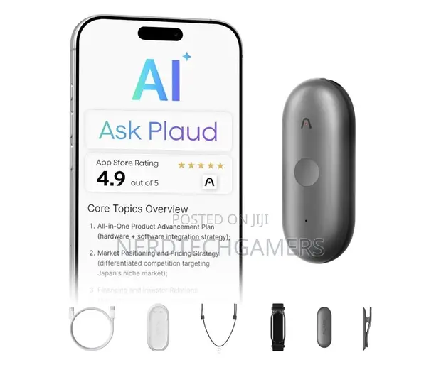 Plaud Note Pin Bundle - AI Voice Recorder - 1