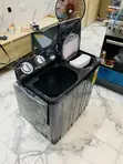 New Nasco 7.0kg Twin Tub Washing Machine - Dark Grey - 2