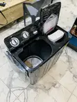 Brand New Nasco 7.0kg Twin Tub Washing Machine - Dark Grey - 1