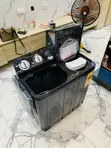 New Nasco 7.0kg Twin Tub Washing Machine - Dark Grey - 1