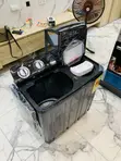 New Nasco 7.0kg Twin Tub Washing Machine - Dark Grey - 2