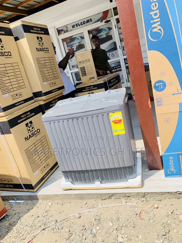 Brand New Nasco 11KG Twin Tub Washing Machine NAS-11-TW - 1