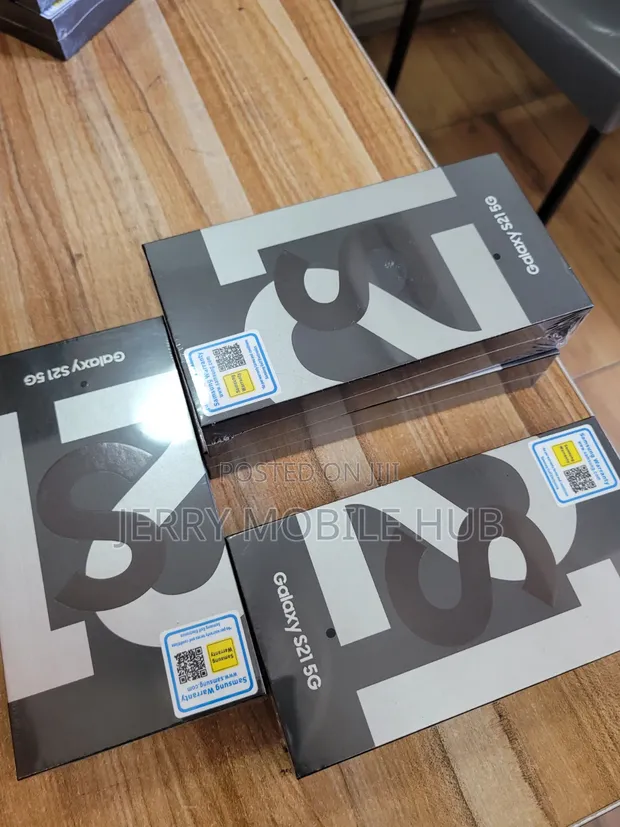 New Samsung Galaxy S21 5G 256GB Blue - 1