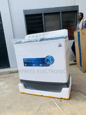 Midea 18 KG Twin Tub Semi-Automatic Washing Machine MT100W180/WGH