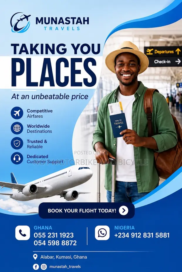 Munastah Travels - Flight Tickets - 1